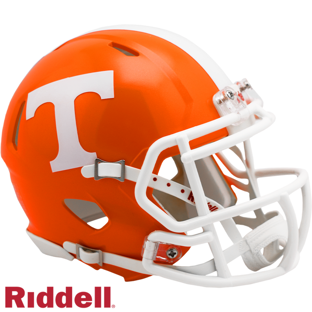 Casco Tennessee Volunteers Riddell Replica Mini Speed ​​Style Naranja