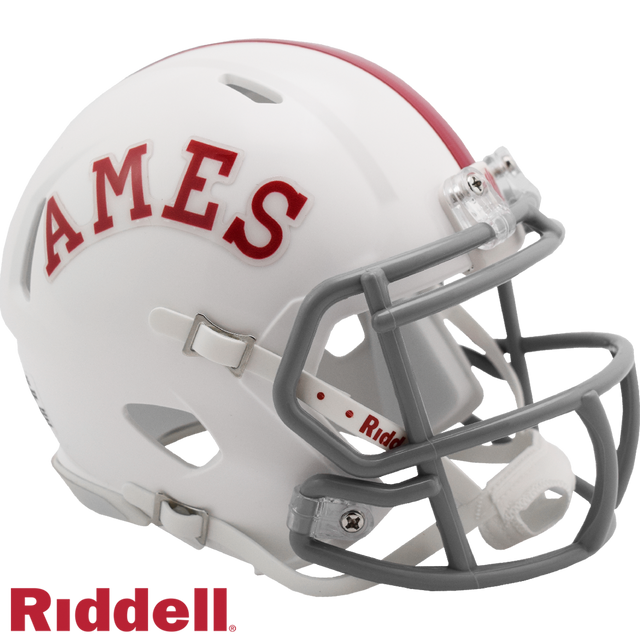 爱荷华州立大学旋风队头盔 Riddell 复制品迷你速度款 Ames T/B