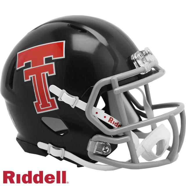 Casco Texas Tech Red Raiders Riddell réplica Mini Speed ​​Style Throwback