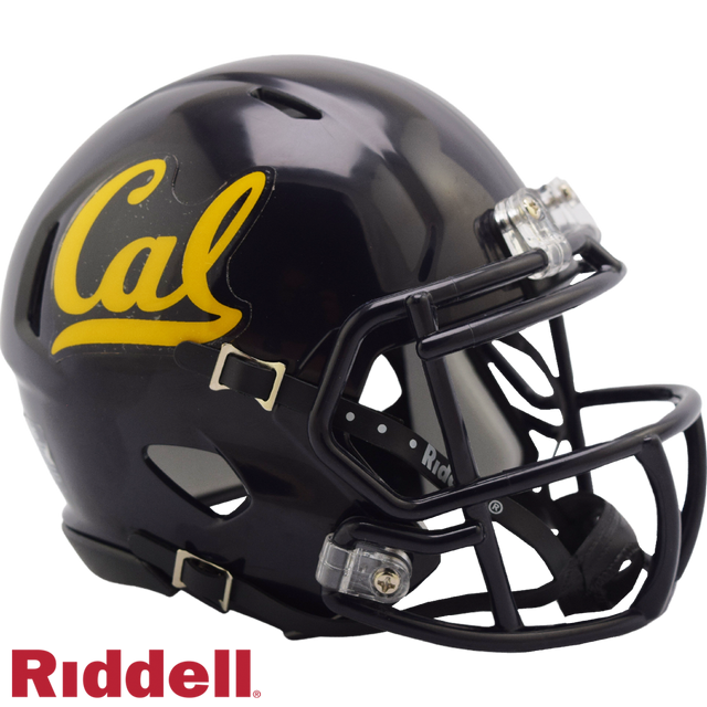 Casco California Golden Bears Riddell Replica Mini Speed ​​Style Azul