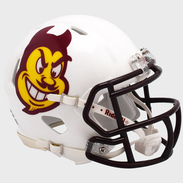 Casco Arizona State Sun Devils Riddell réplica Mini Speed ​​Style blanco Sparky