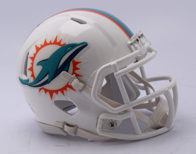 Casco Riddell Pocket Pro Speed ​​Style 2018 de los Miami Dolphins