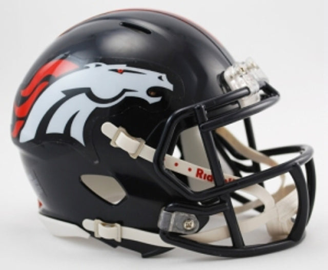 Réplica de casco de los Denver Broncos Riddell Mini Speed ​​Style 1997-2023 Retro