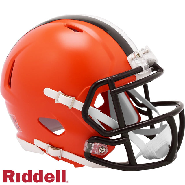 Réplica de casco de los Cleveland Browns Riddell Mini Speed ​​Style 2020-2023 Retro