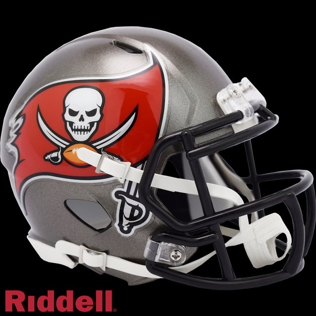 坦帕湾海盗队头盔 Riddell 复制品 Mini Speed Style 2020