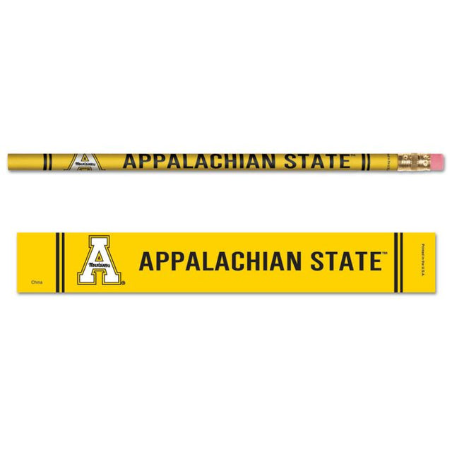 Paquete de 6 lápices de Appalachian State Mountaineers