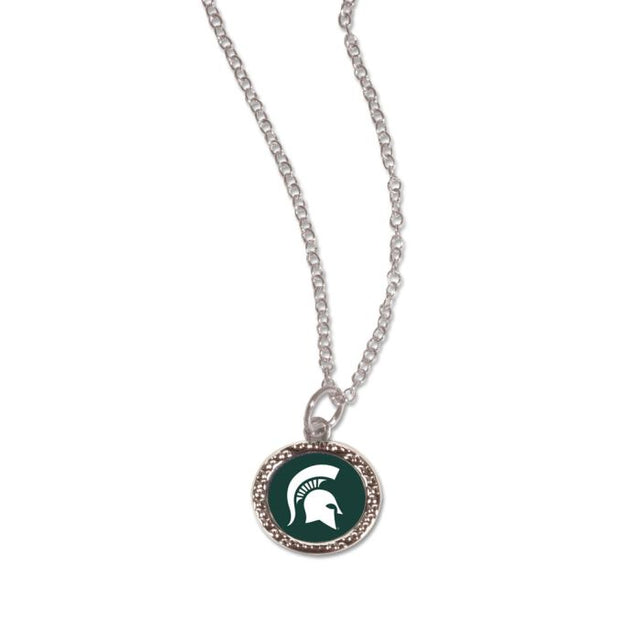 Michigan State Spartans Bracelet w/Charm Jewelry Carded