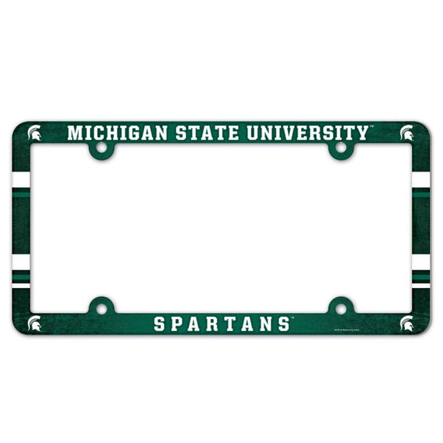 Michigan State Spartans Lic Plate Frame Full Color