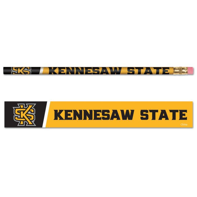 Kennesaw State Owls Pencil 6-pack