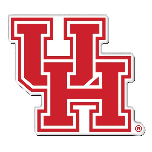 Imán acrílico premium de los Houston Cougars en tarjeta