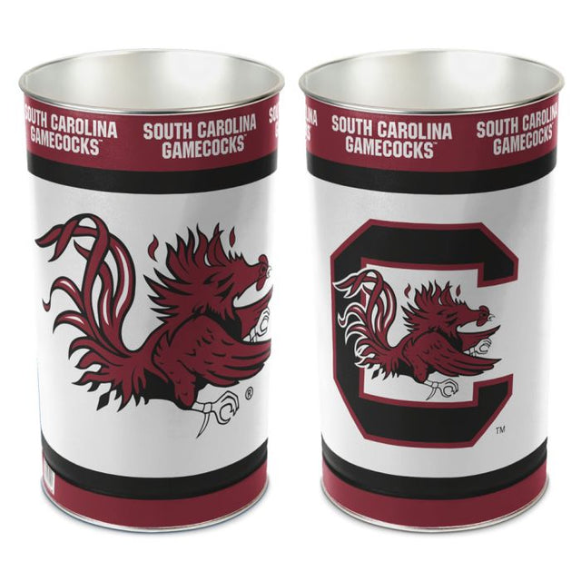 South Carolina Gamecocks Wastebasket - tapered 15"H