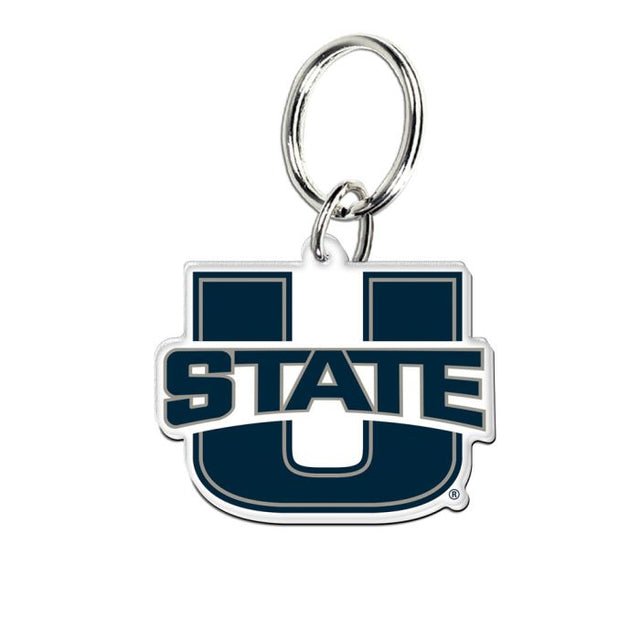 Llavero acrílico de primera calidad de los Utah State Aggies