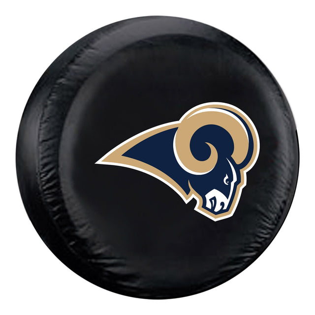 Funda para neumáticos de Los Angeles Rams, tamaño grande, color negro