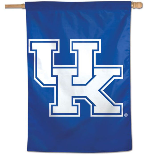 Bandera vertical con el logotipo de Kentucky Wildcats de 28" x 40"