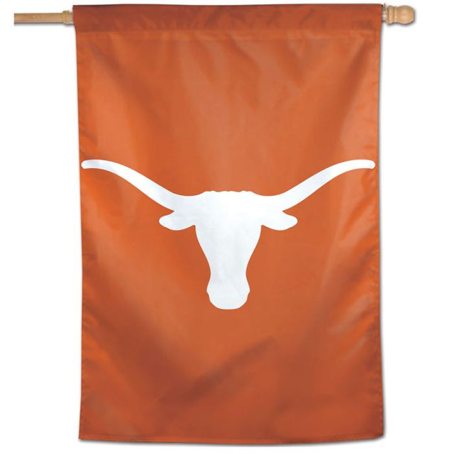 Bandera vertical con el logotipo de Texas Longhorns de 28" x 40"