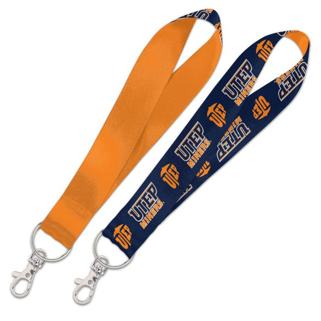 UTEP Miners Lanyard Key Strap 1"