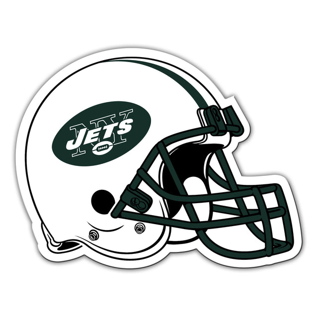 Imán para coche de los New York Jets, diseño de casco de 12" estilo CO