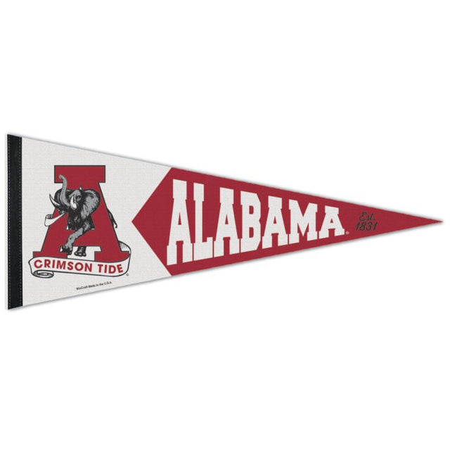 Banderín premium de Alabama Crimson Tide/College Vault de 12" x 30"