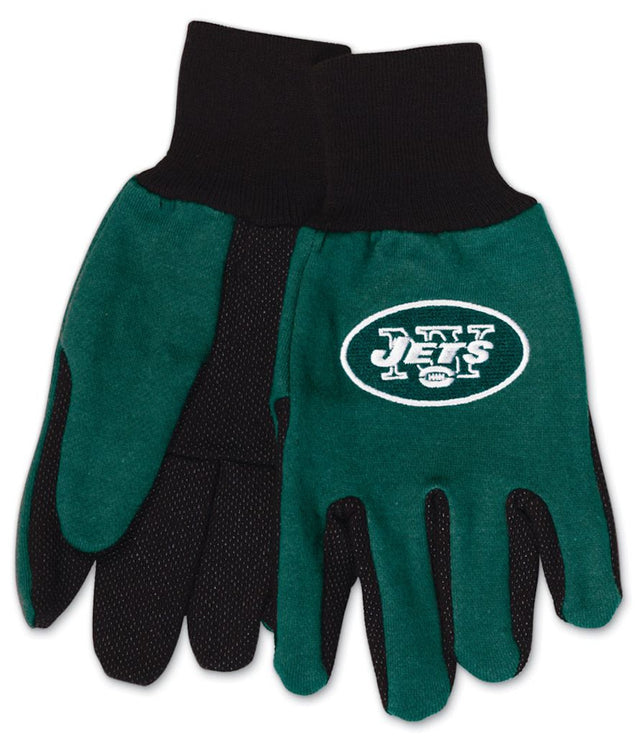 Guantes de dos tonos de los New York Jets para jóvenes