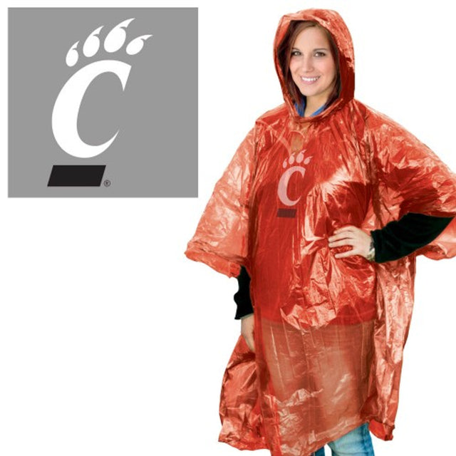 Poncho de lluvia de los Cincinnati Bearcats