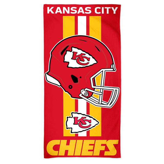 Toalla estilo playa de los Kansas City Chiefs de 30 x 60 cm