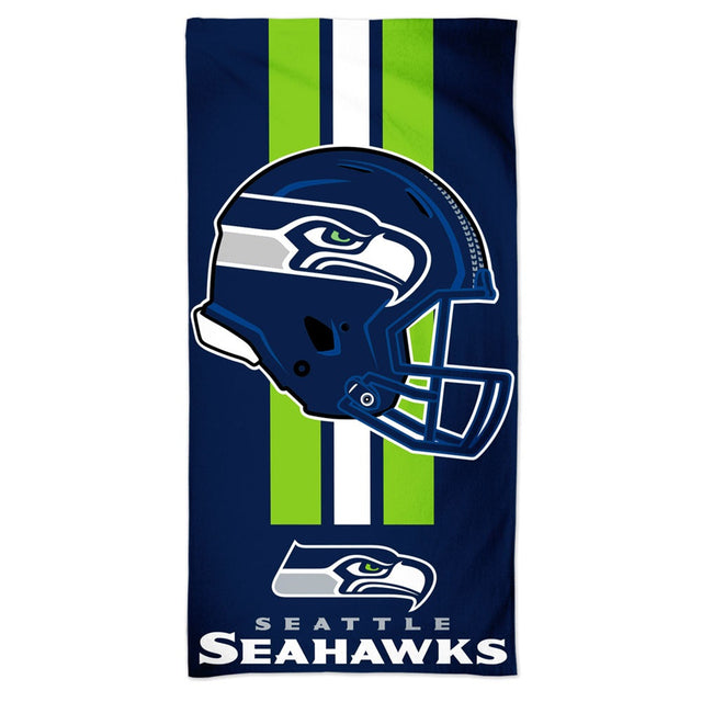 Toalla de los Seattle Seahawks de 30 x 60 cm, estilo playero