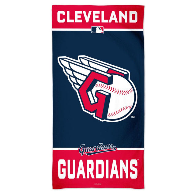 Toalla Cleveland Guardians 30x60 estilo playa