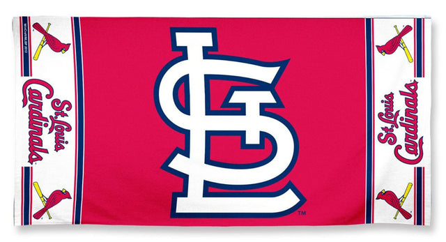 Toalla estilo playa de los St. Louis Cardinals de 30 x 60 cm