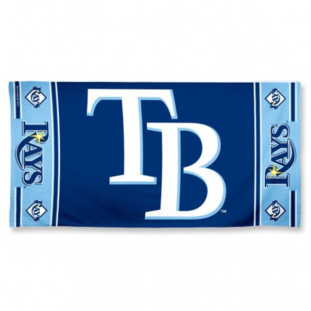 Toalla estilo playa de los Tampa Bay Rays de 30 x 60 cm