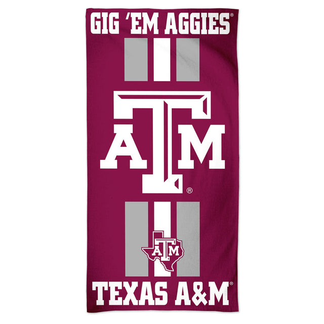 Toalla estilo playa Texas A&amp;M Aggies 30 x 60