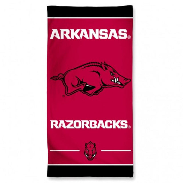 Toalla estilo playa Arkansas Razorbacks 30 x 60