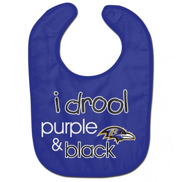 Baltimore Ravens Baby Bib All Pro Style I Drool Design