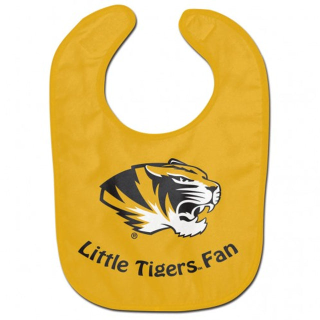 Babero para bebé de los Missouri Tigers - All Pro Little Fan