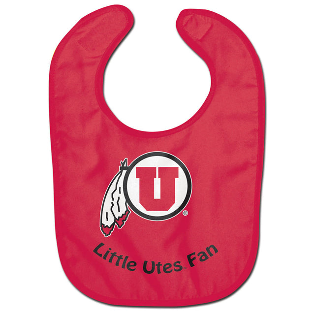 Utah Utes Baby Bib All Pro