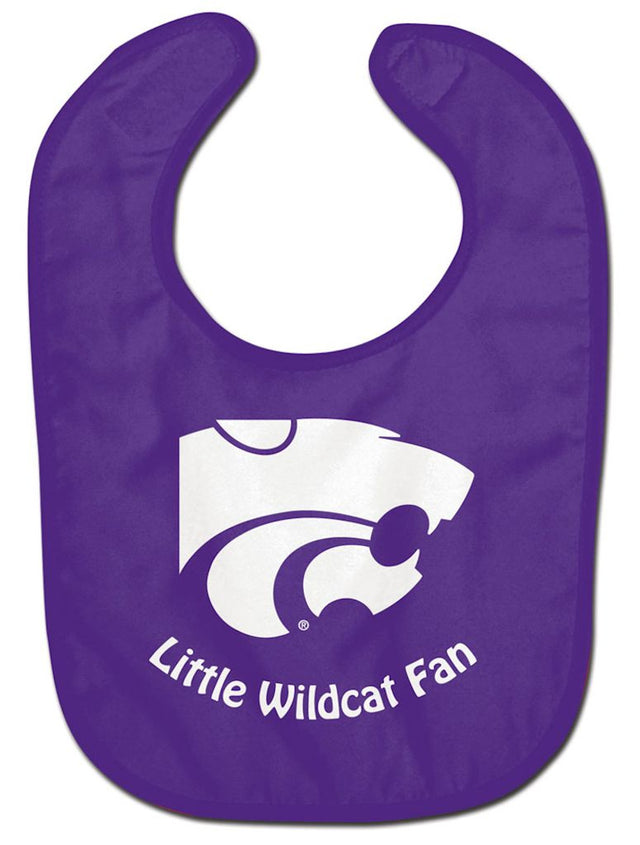 Kansas State Wildcats Baby Bib All Pro Style