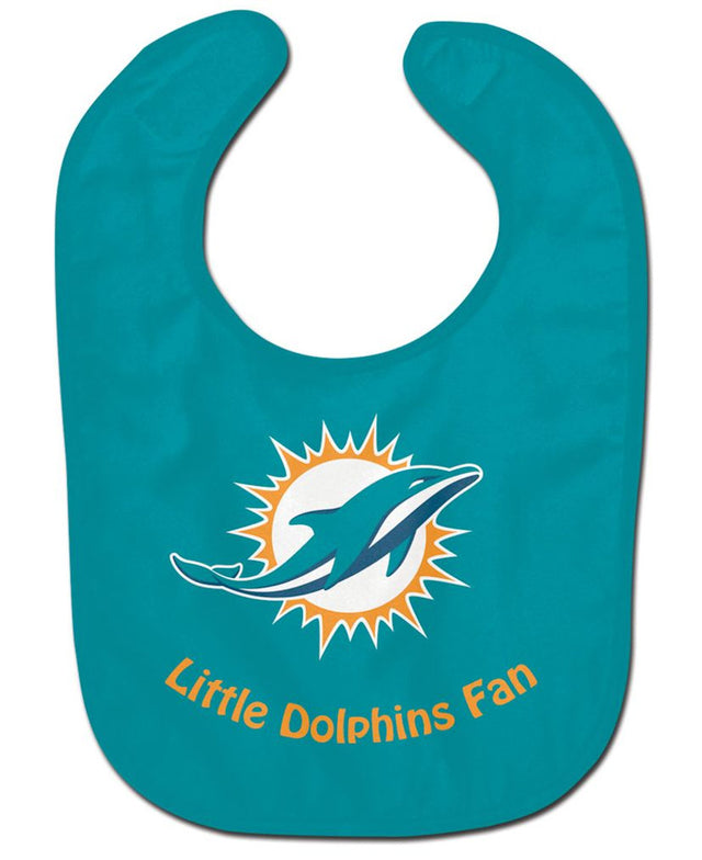 Babero para bebé All Pro Little Fan de los Miami Dolphins