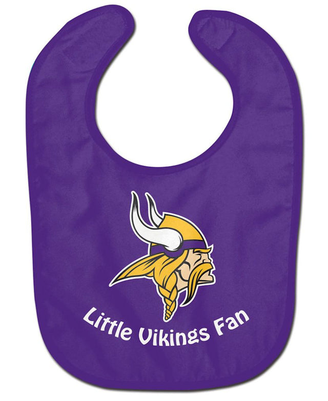 Minnesota Vikings All Pro Little Fan Baby Bib