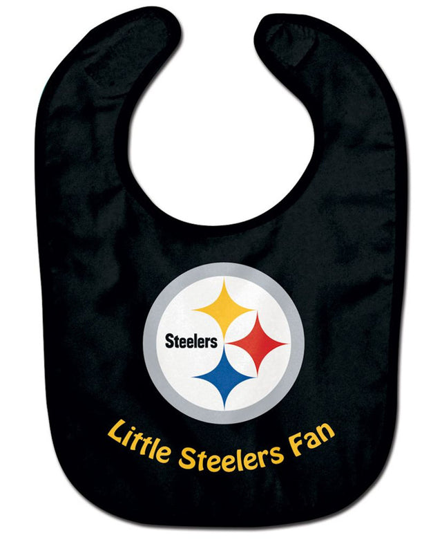 Babero para bebé pequeño fanático All Pro de los Pittsburgh Steelers