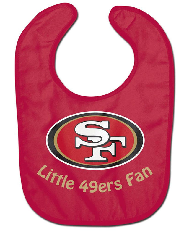 Babero para bebé All Pro Little Fan de los San Francisco 49ers