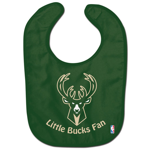 Babero para bebé de los Milwaukee Bucks, estilo profesional