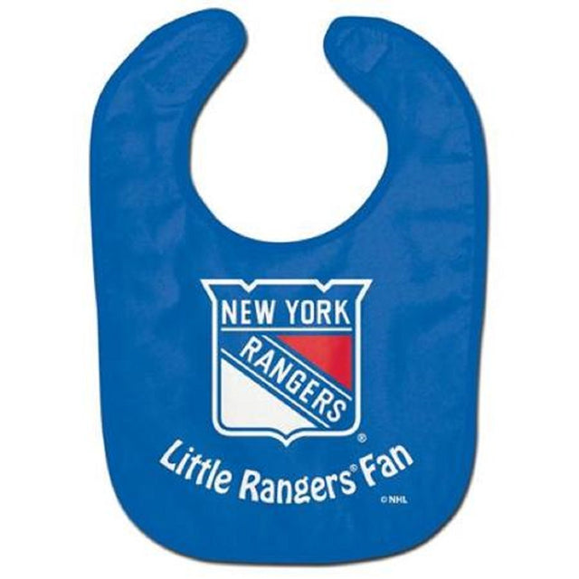 Babero para bebé de los New York Rangers - All Pro Little Fan