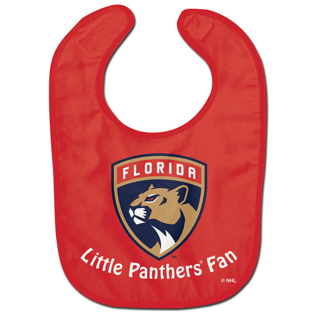 Babero para bebé estilo profesional de Florida Panthers