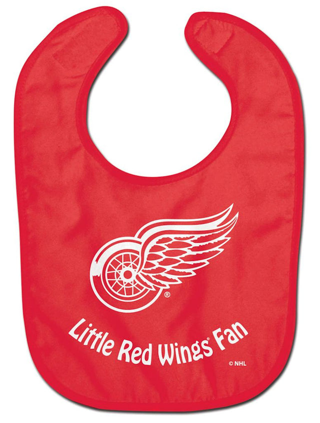 Babero para bebé de los Detroit Red Wings - All Pro Little Fan