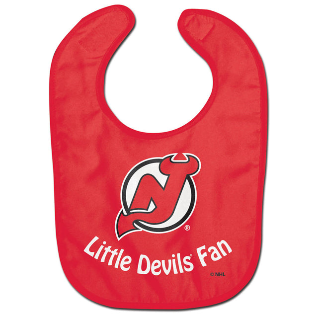 Babero para bebé de New Jersey Devils All Pro Style