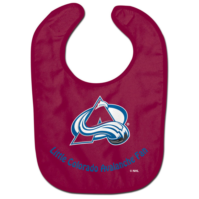 Babero para bebé Colorado Avalanche All Pro Style