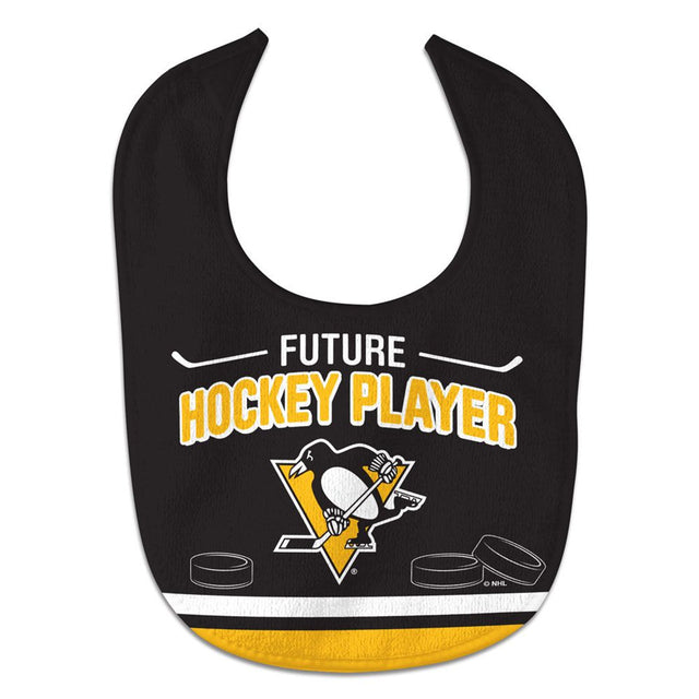 Babero para bebé Pittsburgh Penguins All Pro Style Future Player