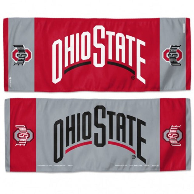 Toalla refrescante de 12 x 30 de los Buckeyes de Ohio State