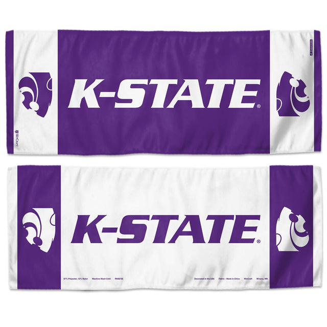 Kansas State Wildcats Cooling Towel 12x30