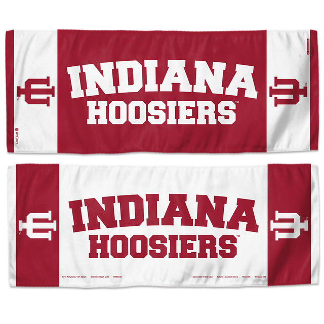 Toalla refrescante de Indiana Hoosiers de 12 x 30 pulgadas