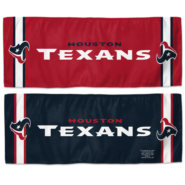 Toalla refrescante de los Houston Texans de 12 x 30 pulgadas